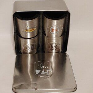 Set of 4 Assorted 75th Mopar Logo Metal Piston 1997-2012